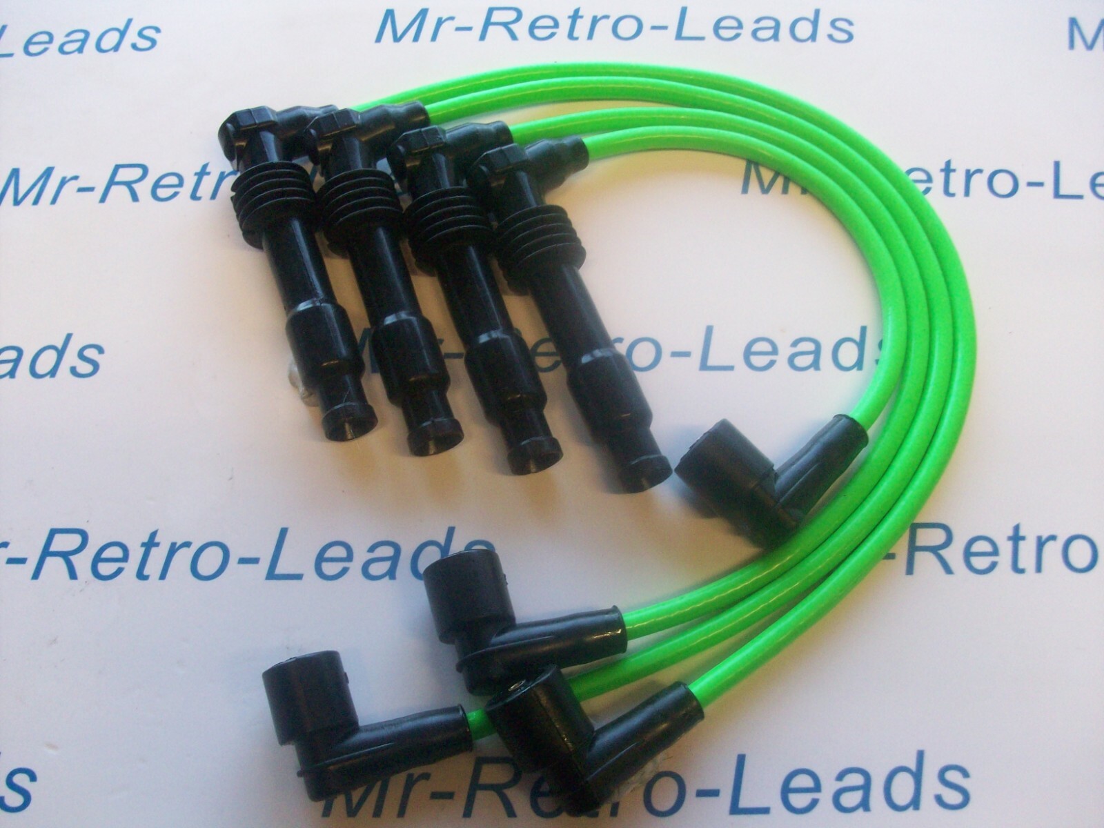 Lime Green 8mm Performance Ignition Leads Corsa C16xe X16xe X14xe 16 Valve Leads