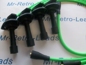 Lime Green 8mm Performance Ignition Leads Fits Subaru Impreza 2.0 Turbo Wrx Sti
