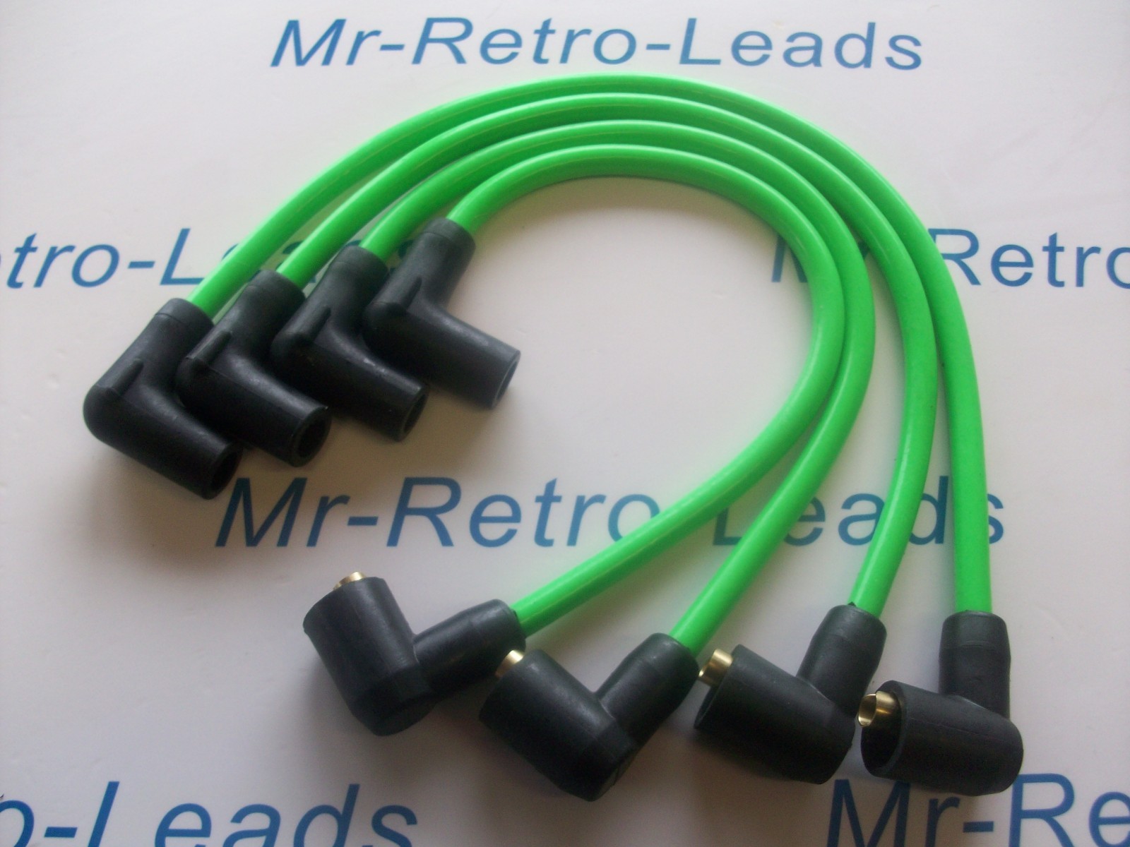 Lime Green 8mm Performance Ignition Leads For The Rx-8 Rx8 231 192 Ps 13b Ht