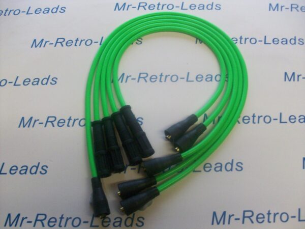 Lime Green 8mm Performance Ignition Leads Ritmo Abarth Argenta Mirafiori 131 132