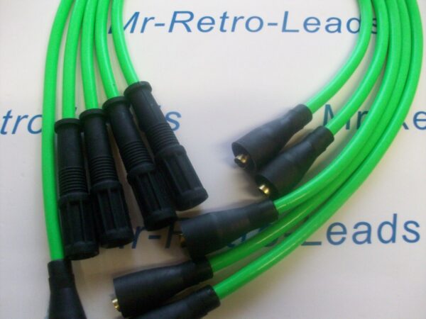 Lime Green 8mm Performance Ignition Leads Ritmo Abarth Argenta Mirafiori 131 132