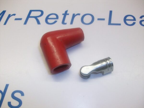 Nos Wc300 Spark Plug Boot New Old Stock Red Mini Copper Bmc Terminal Oe