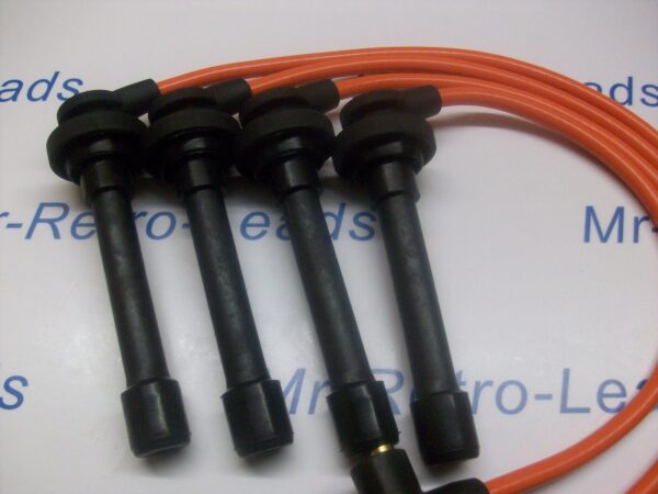 Orange 8mm Ignition Leads Will Fit Micra K12 K11 Hatch 1.0i 1.3i 1.4i 16v  Ht..