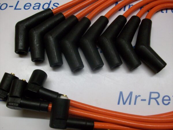 Orange 8mm Ignition Leads Fit Range Rover 3.9 4.0 4.6 Discovery 4.0 M4 Pin Type