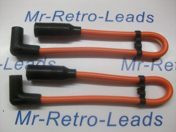 Orange 8mm Ignition Leads Harley Davidson Twin Cam 99-08 Sport Touring Quality