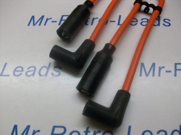 Orange 8mm Ignition Leads Harley Davidson Twin Cam 99-08 Sport Touring Quality