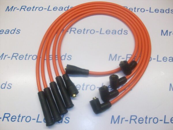 Orange 8mm Ignition Leads Fits Escort Mk4 Mk3 Mk2 Rs Turbo Fiesta Mk2 Orion Mk2
