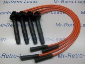 Orange 8mm Performance Ignition Leads Will Fit Subaru Impreza Legacy Quality Ht