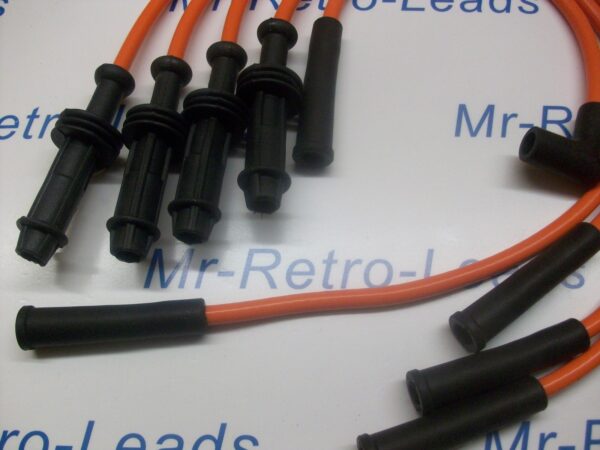 Orange 8mm Performance Ignition Leads For Ax C15 Zx 106 205 Hei Cap Quality Ht