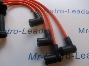 Orange 8mm Performance Ignition Leads Zetec S Focus Fusion Puma Quality Ht Leads