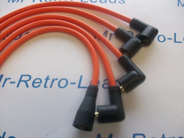 Orange 8mm Performance Ignition Leads Triumph Spitfire Mkiv 1.5 1.3 Quality Lead