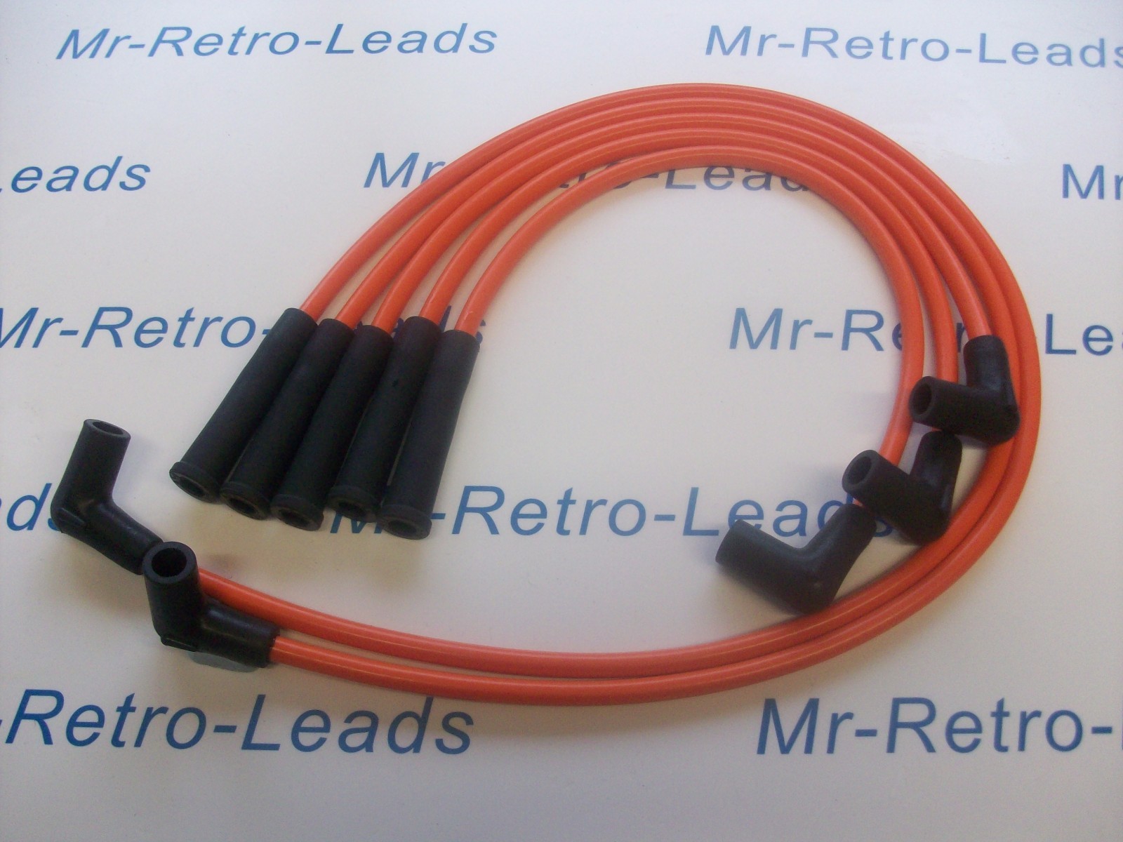 Orange 8mm Performance Ignition Leads Will Fit Renault Clio R19 Gts 1.4 Express