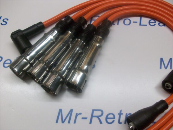 Orange 8mm Performance Ignition Leads Golf Mk1 Gti M4 Fitment Ht Quality Leads