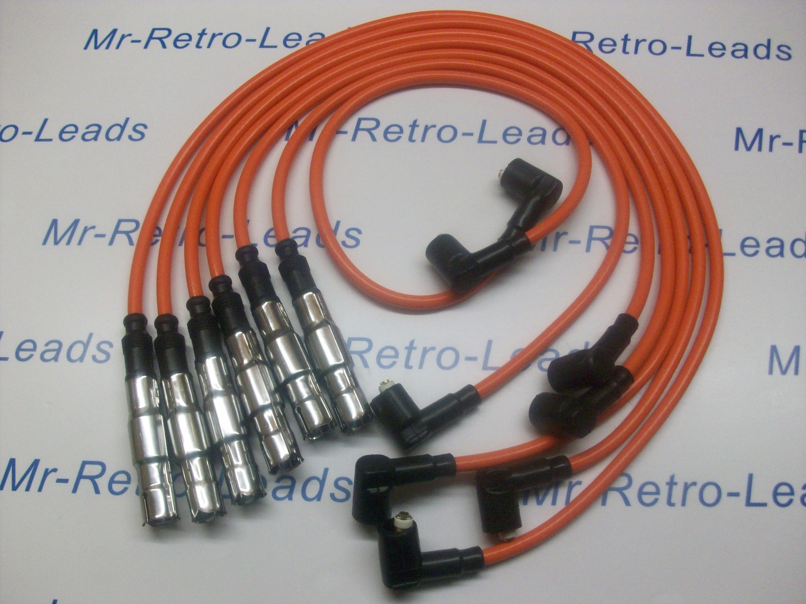 Orange 8mm Performance Ignition Leads Vr6 Corrado Vr6 Passat Obd1 Quality Leads