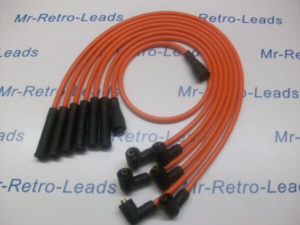 Orange 8mm Performance Ignition Leads For The Capri 2.8 Cologne V6 Quality Lead