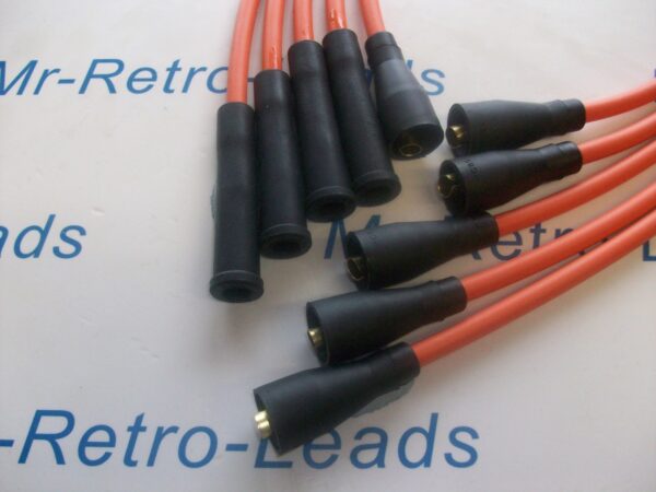 Orange 8mm Performance Ignition Leads To Fit. Lotus Elan Cortina Twin Cam Escort