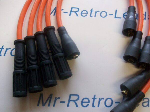 Orange 8mm Performance Ignition Leads Fits The Lancia Carburetor Models Only