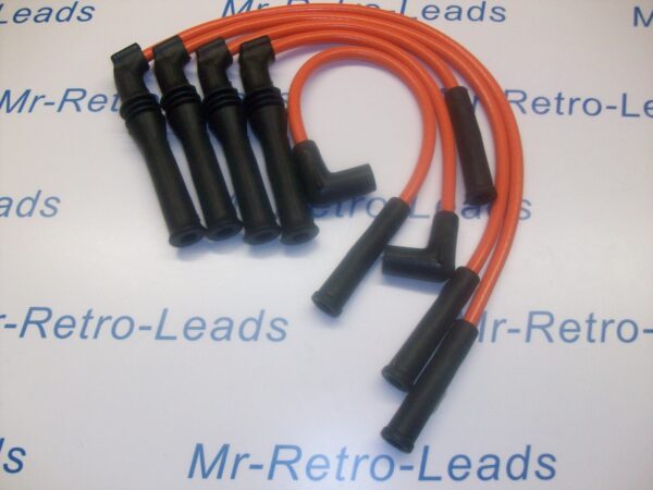 Orange 8mm Performance Leads For 309 405 1.9 Mi16 16v Bx19 16v Quality Ht Leads