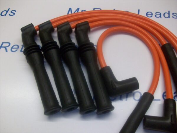 Orange 8mm Performance Leads For 309 405 1.9 Mi16 16v Bx19 16v Quality Ht Leads