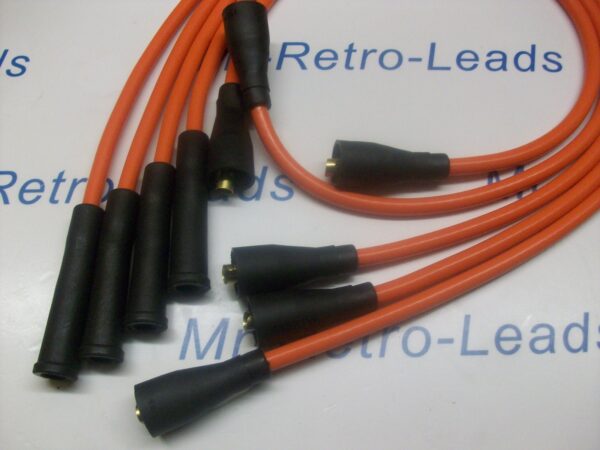 Orange 8mm Performance Ignition Leads Escort Rs1600 Xr3 Xr3i Fiesta Xr2 Quality