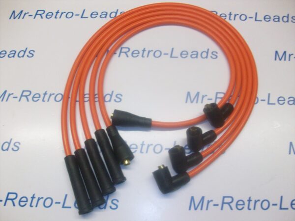 Orange 8mm Performance Ignition Leads Escort Series 2 / Phase 2 Rs Turbo Ht...