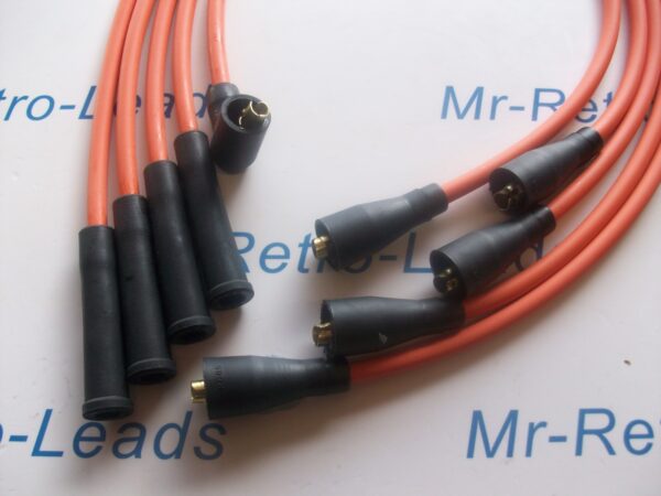 Orange 8mm Performance Ignition Leads Fits The Lotus Excel Esprit 2.2 Quality Ht