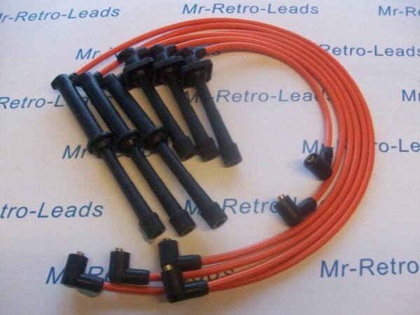Orange 8mm Performance Ignition Leads Probe 323f Engine Only V6 24v Mx-3 Xedos