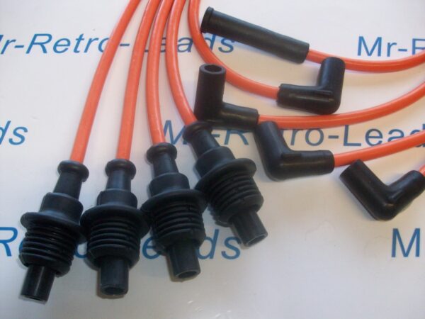 Orange 8mm Performance Ignition Leads For Gti 205 305 309 405 1.6 Quality Leads