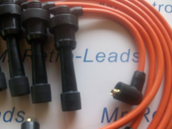 Orange 8mm Performance Ignition Leads To Fit Mitsubishi 3000 Gt Diamante Quality