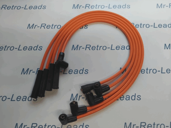 Orange 8mm Performance Ignition Leads Ford X-flow Crossflow Hand Built Quality