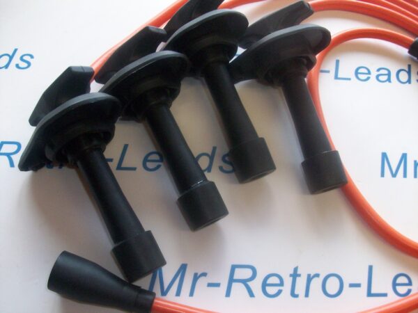 Orange 8mm Performance Ignition Leads Will Fit. Subaru Impreza 2.0 Turbo Wrx Sti