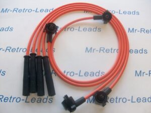 Orange 8mm Performance Ignition Leads For The Fiesta Mkiv 1.3i 1.3 1.0 Quality
