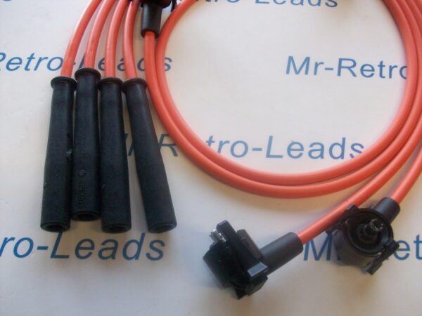 Orange 8mm Performance Ignition Leads For The Fiesta Mkiv 1.3i 1.3 1.0 Quality