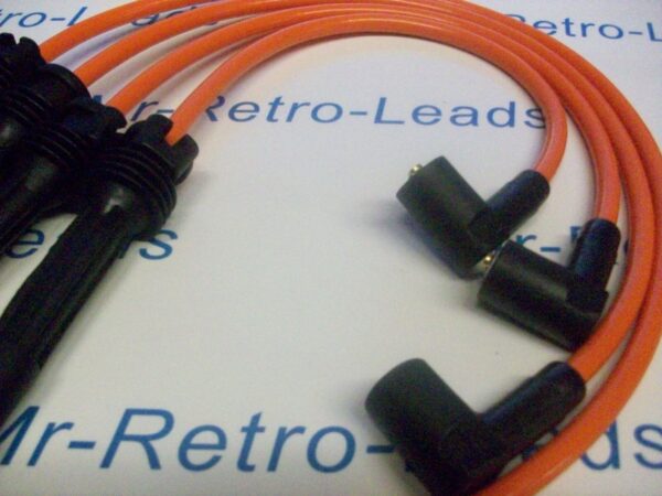 Orange 8mm Performance Ignition Leads For The Clio Mk11 2.0 16v Sport Punto