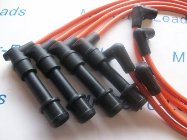 Orange 8mm Performance Ignition Leads Fits The Lotus Elan Se 1.6i Turbo 16v M100
