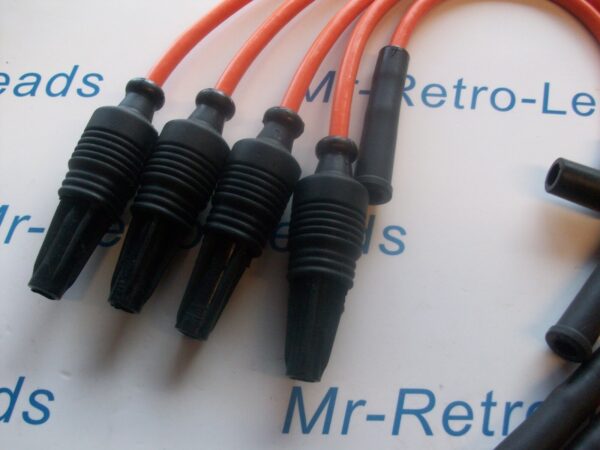 Orange 8mm Performance Ignition Leads 106 205 306 309 405 1987 > Quality Leads