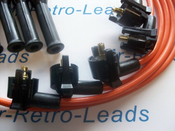 Orange 8mm Performance Ignition Leads Fits The Cosworth Scorpio 2.9 24v V6