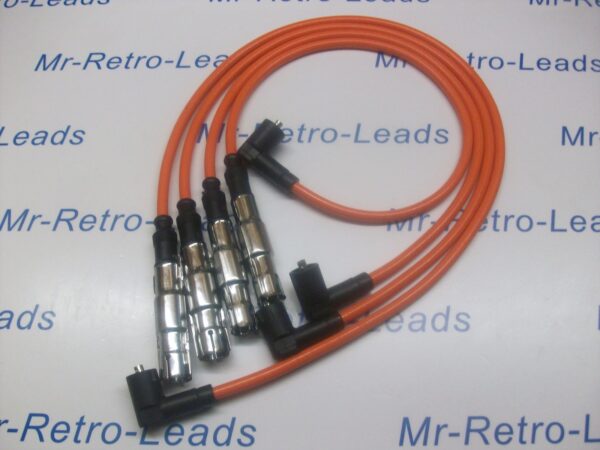Orange 8mm Performance Ignition Leads Seat Ibiza 1.4 Arosa 1.4 Quality Ht Leads