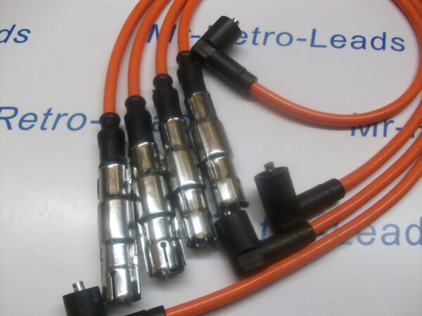 Orange 8mm Performance Ignition Leads Seat Ibiza 1.4 Arosa 1.4 Quality Ht Leads