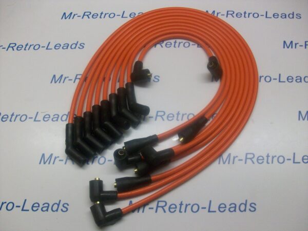 Orange 8mm Performance Ignition Leads Triumph Stag 3.0 V8 Quality Hand Built Ht