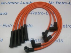 Orange 8mm Performance Ignition Leads Nova 1.3 1.4 Hei Distributor Quality Leads