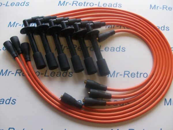 Orange 8mm Performance Ignition Leads For The 911 1963-1990 Targa Quality Leads