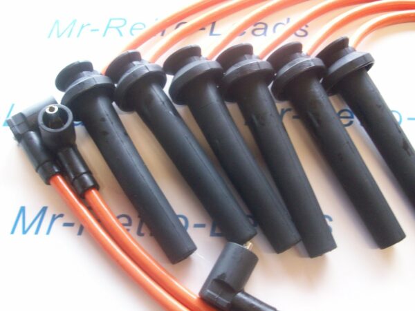 Orange 8mm Performance Ignition Leads For The Mondeo St220 Mkiii 3.0i V6 24v