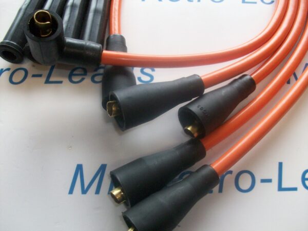 Orange 8mm Performance Ignition Leads Ford Pinto 4 Cylinder Quality Hand Built