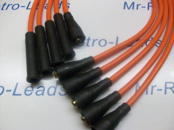 Orange 8mm Performance Ignition Leads For The Escort Mk2 Mk3 Fiesta Mk1 Mk2  Ht