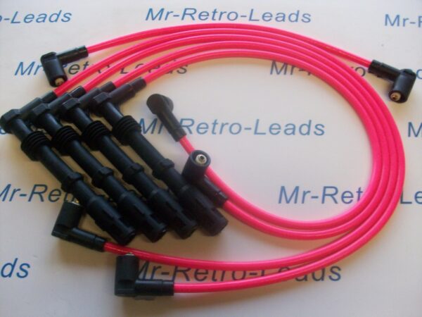 Pink 8mm Performance Ignition Leads Golf Gti Corrado Ibiza Scirocco 1.8 2.0 16v