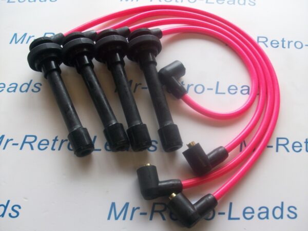 Pink 8mm Performance Ignition Leads  Micra K12 K11 Hatch 1.0i 1.3i 1.4i 16v Ht