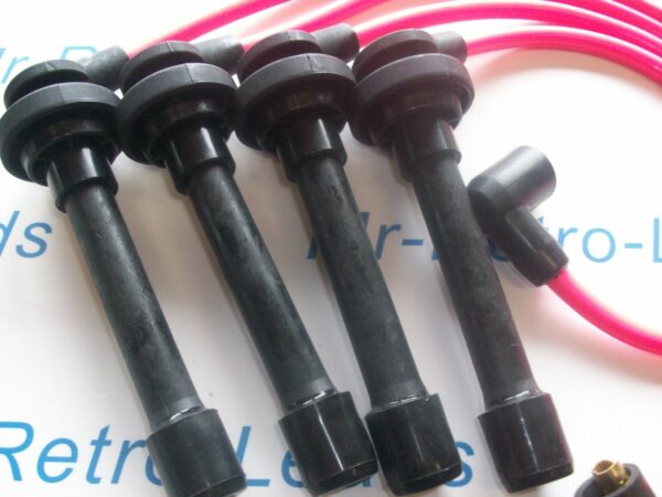 Pink 8mm Performance Ignition Leads  Micra K12 K11 Hatch 1.0i 1.3i 1.4i 16v Ht