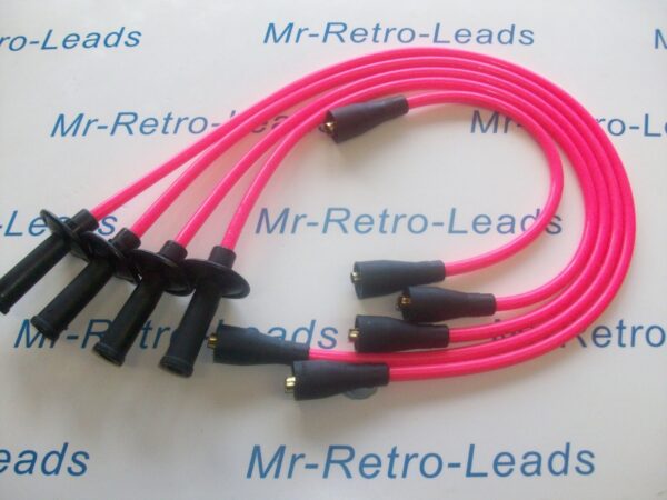 Pink 8mm Performance Ignition Leads Transporter Camper T1 T2 Bus Air Cooled 1600