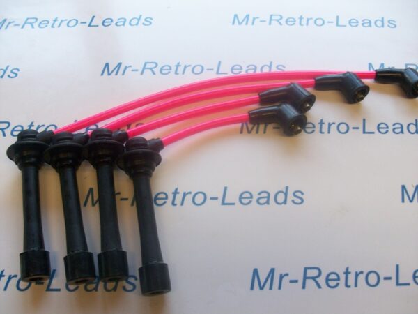 Pink 8mm Performance Ignition Leads For The Mx5 Mk1 Mk2 1.6 1.8  Eunos Quality